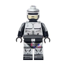 Single star wars super heroes marvel dc comics Robocop Plawres Sanshiro building blocks models bricks toys