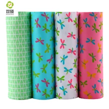 Стрекоза Лоскутная хлопковая ткань Жир Quaters тильда ткань стеганая Лоскутная Ткань для шитья кукольная ткань 4 шт./лот 40*50 см