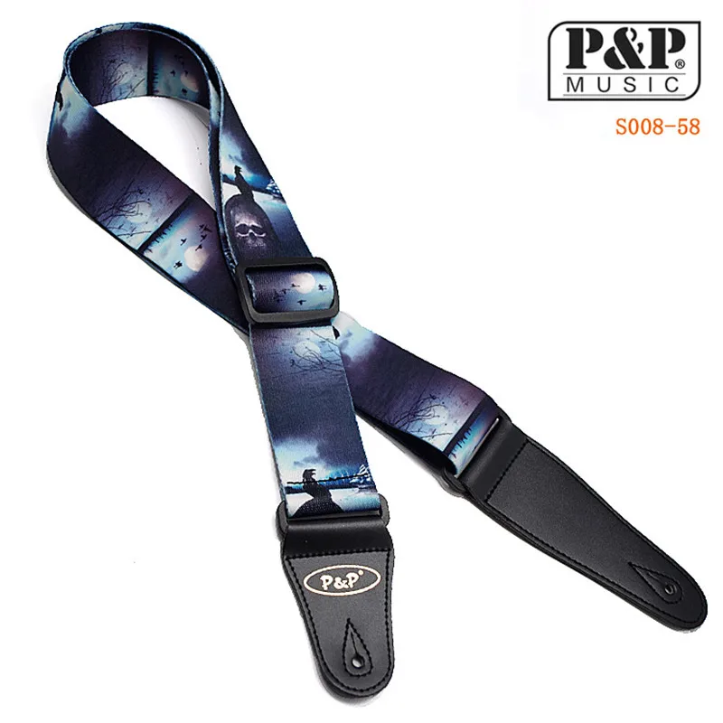 P&P guitar strap factory wholesale general bakelite guitar strap