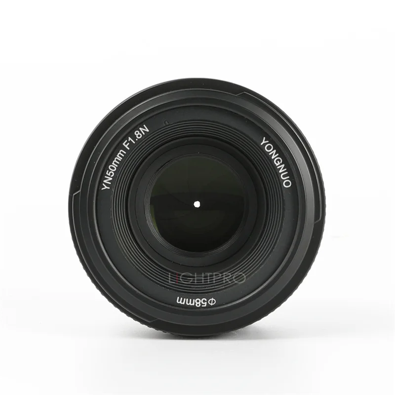 Объектив YONGNUO YN50MM F1.8 с большой диафрагмой и автофокусом полной рамой как у камеры