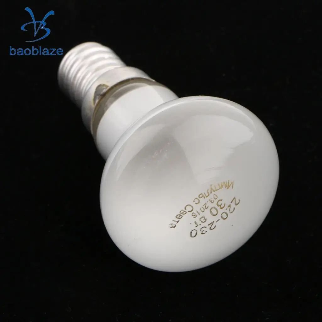 Baoblaze R39 Reflector Tungsten Filament Spotlight Bulb   Lamp SES E14 Lamp Holder 30W