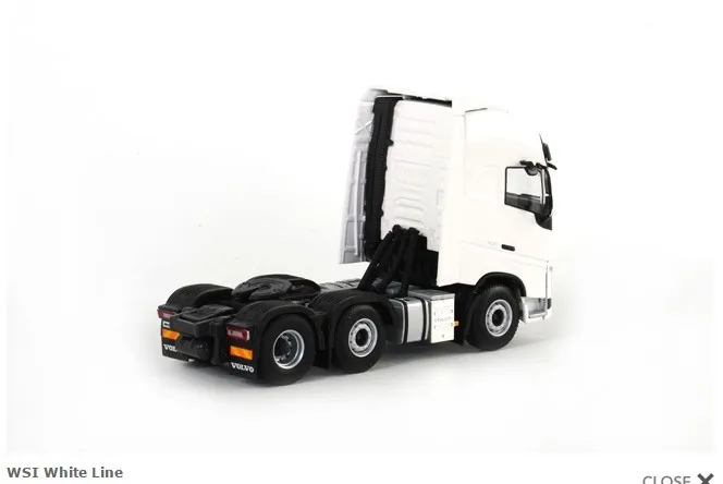 Коллекционная Игрушечная модель из сплава WSI в масштабе 1:50 VOLVO FH4 GL XL модели литых