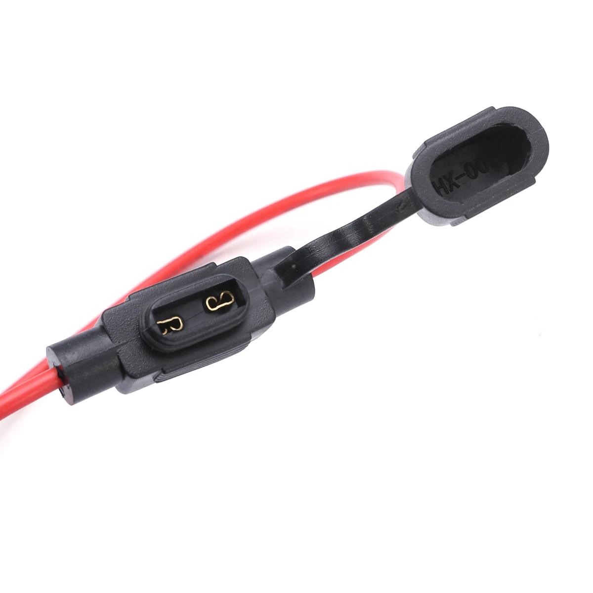 5 Piece In Line Car 5 Blade Fuse Holder Splash-proof Mini Blade Fuse Holder Replacement for 12V 30A Auto Fuses