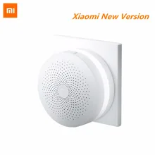 2017 New Xiaomi Gateway Mi Smart Control Center Smart Home Kit Upgrade version Control Radio Yi Camers other smart home kits