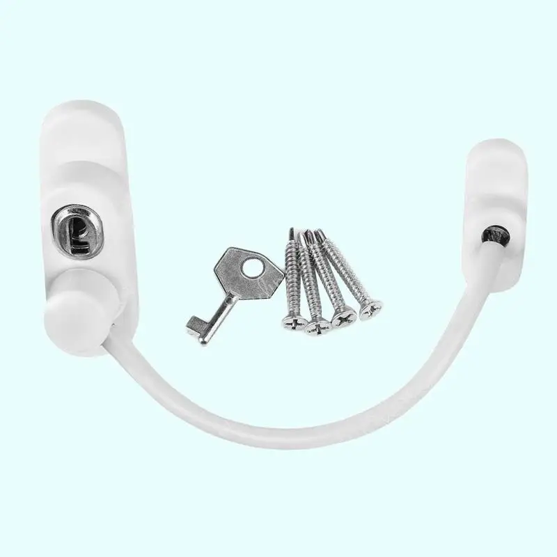 

Kids Child Baby Window Door Restrictor Safety Security Cable Lock Catch Wire