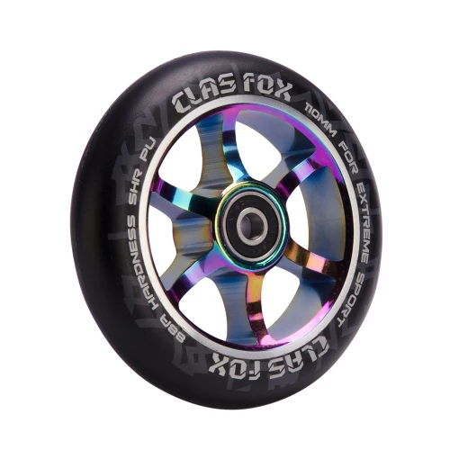 Free shipping! 2PCS 110mm stunt scooter wheels alloy wheels-in Scooter