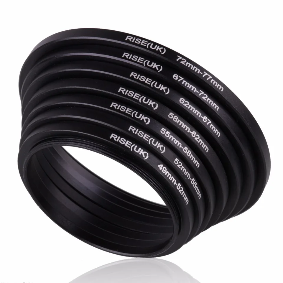 67mm to 77mm Male-Female Stepping Step Up Filter Ring Adapter