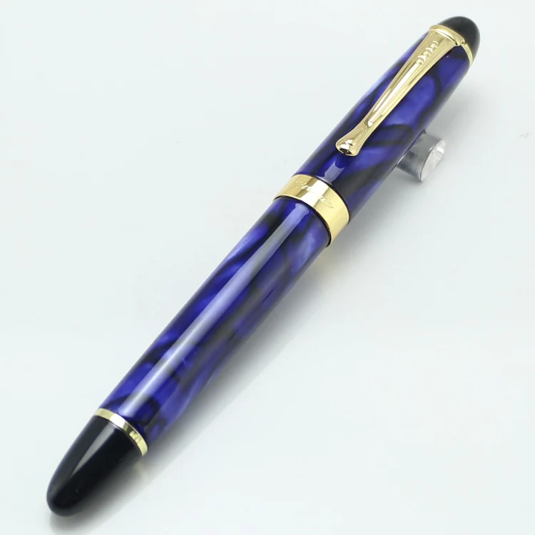 JINHAO X450 класса люкс Dazzle синий перьевая ручка высокого качества металла красочного ручки для офиса, школьные принадлежности, Новое поступление, на детей от двух до