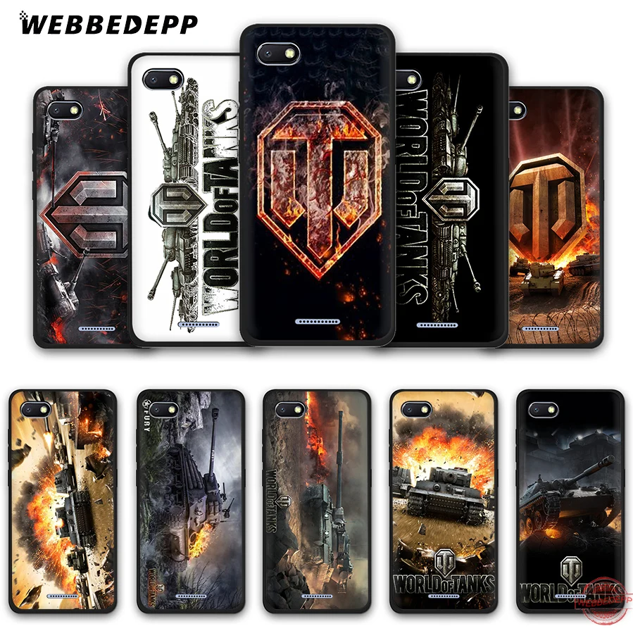WEBBEDEPP world of tanks мягкий чехол для телефона Redmi Note 8 7 6 5 Pro 4A 5A 6A 4X Plus S2 Go | Мобильные