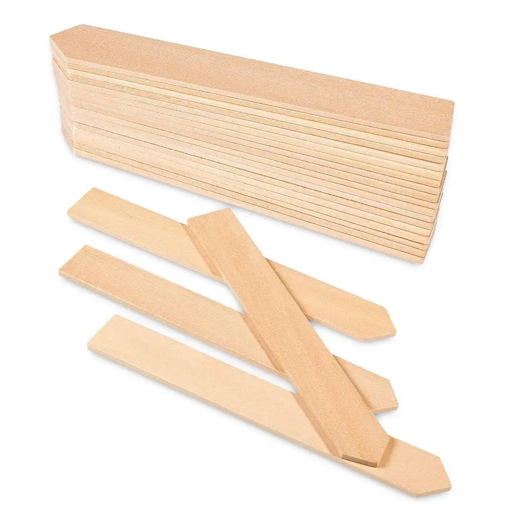 

50PCS Durable Mini Wooden Chalkboard Creative Blackboard Signs Garden Flowers And Plants Card Tags House Decorations