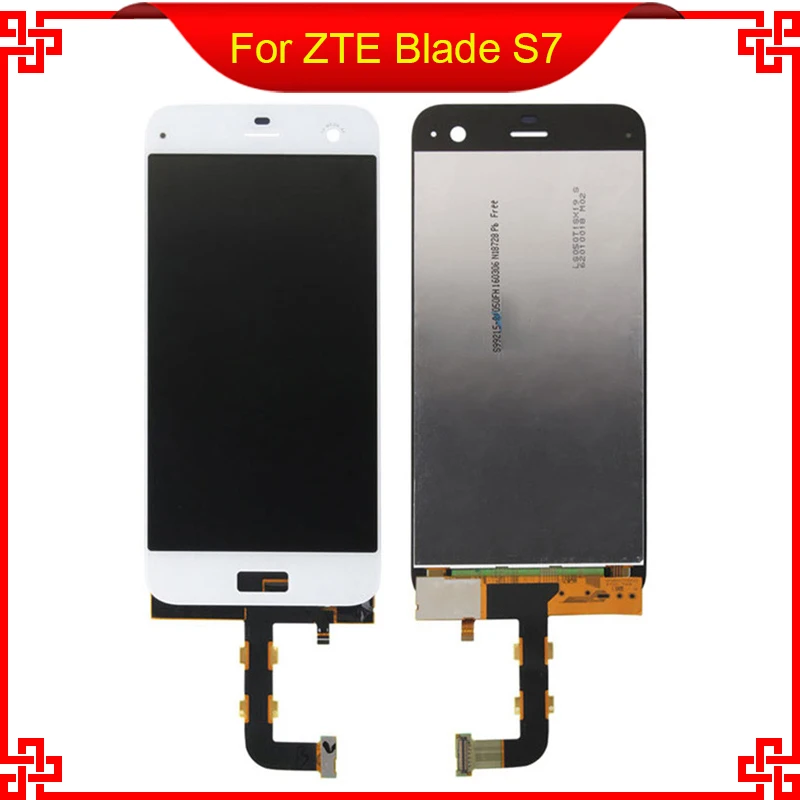 ЖК-дисплей для ZTE Blade S7 сенсорный экран 100% новый 5 0 дюймов HD дигитайзер в сборе