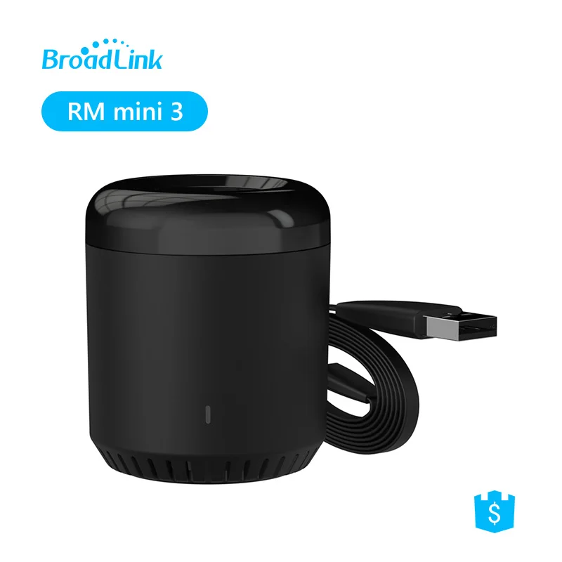 2-Pack BroadLink RM mini 3 IR Универсальный Инфракрасный пульт ДУ, Голосовое управление с Amazon Alexa и Google Home