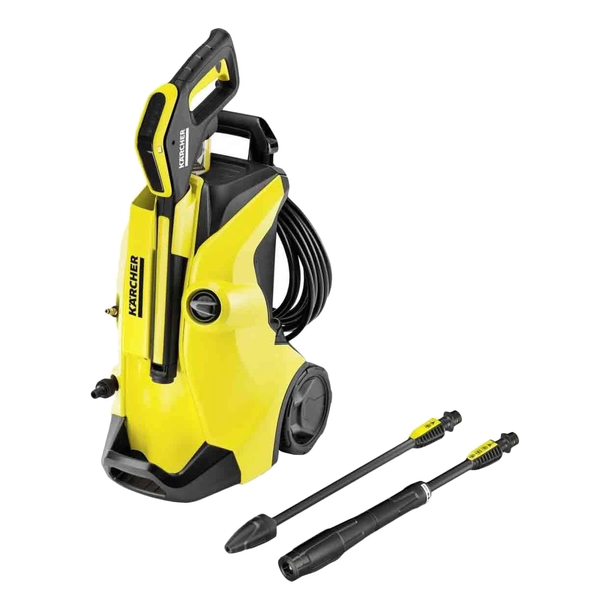Мойка высокого давления KARCHER K 4 Full Control (Мощность 1800 Вт, шланга высокого давления 6м, производительность 420л/ч, макс. давление 130бар, LED индикация давления, Водяное охлаждение двигателя)