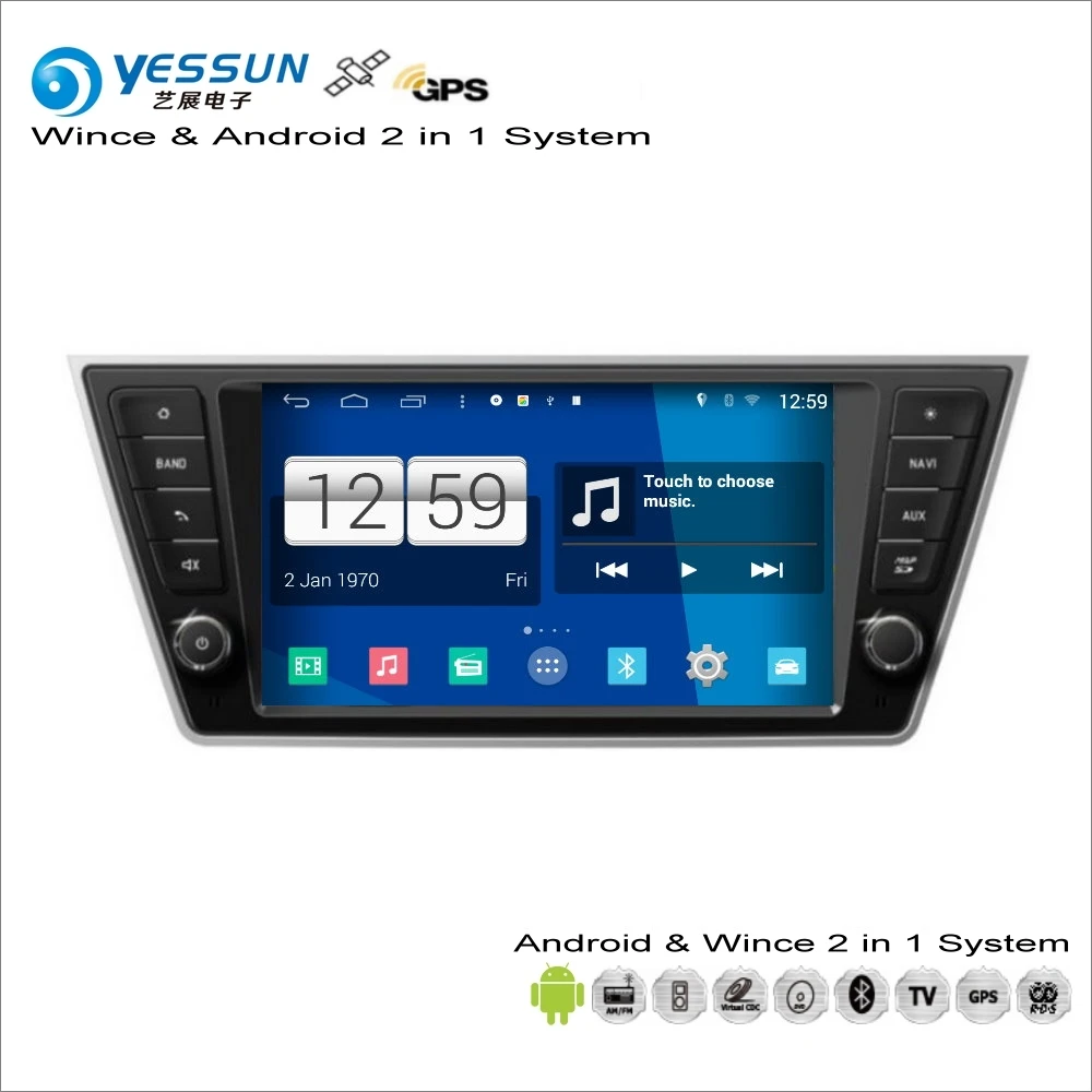 Flash Deal YESSUN For Skoda Fabia MK3 2014~2017 Car Android Multimedia Radio CD DVD Player GPS Navi Navigation Audio Video Stereo System 2