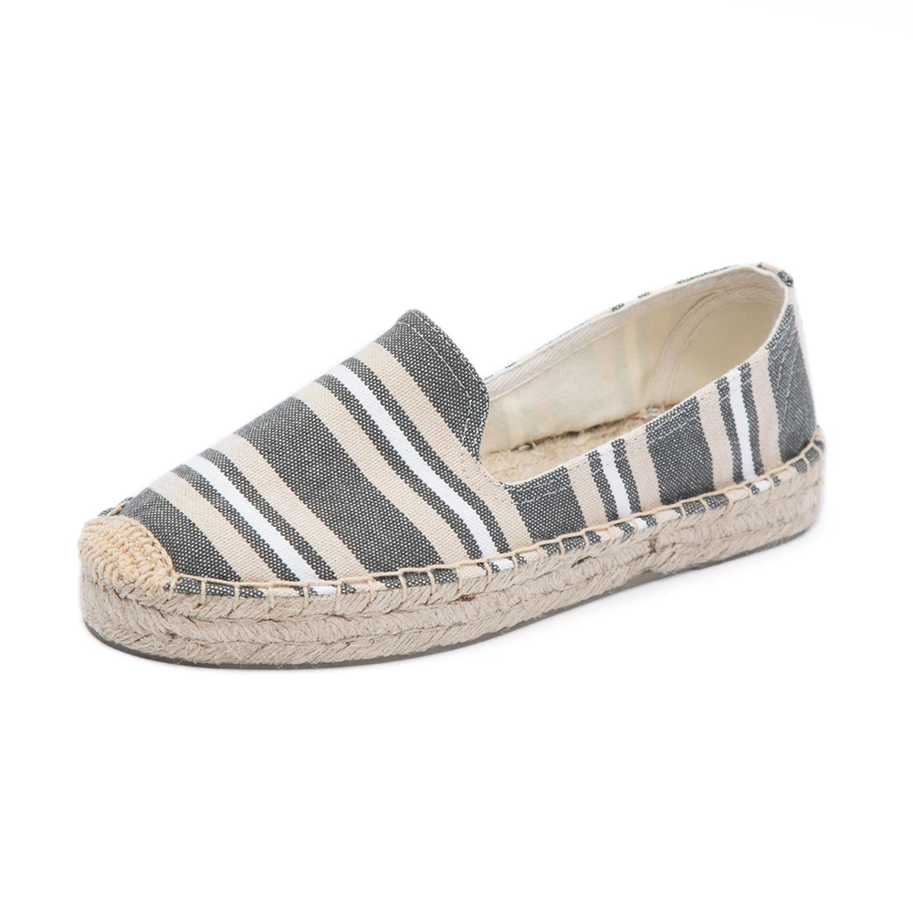 canvas flat espadrilles