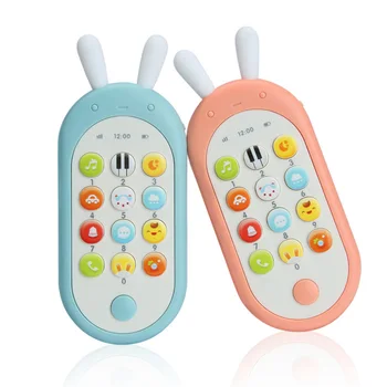 

Baby Music Simulation Mobile Phone Early Educational Toys Numbers Remote Learning Machine Toy Gift New