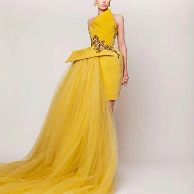 

balo elbiseleri Prom Gowns robe de bal vestido formatura Lebanon Designer Prom Dresses Tulle Formal Dress Beaded gala jurken