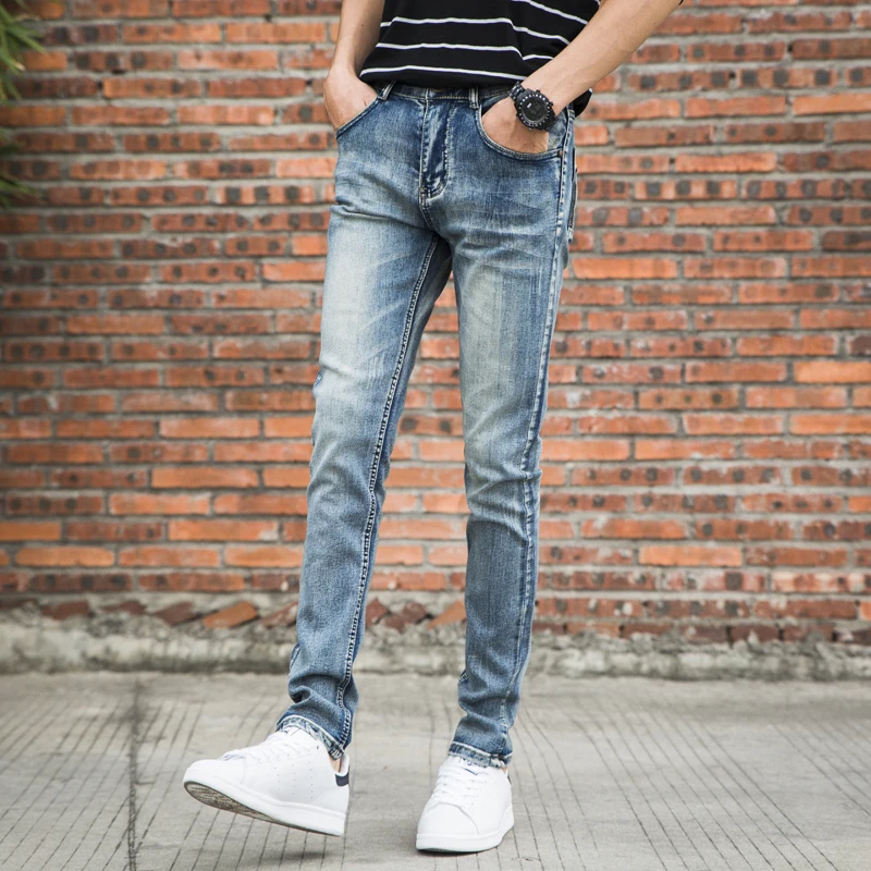 2018 New Men Activities Warm Jeans High Quality Famous Brand Autumn Winter Jeans fleece flocking soft men trousers