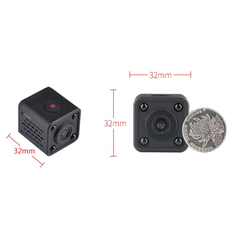 Беспроводная IP камера 1080P HD с функцией ночного видения|mini dv|motion detectionmini camera |
