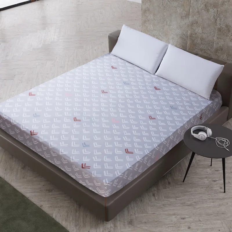 

2018 Hot Sale Pattern Little Mattress Protector Mattress Covers Moisture Proof Bed Cover Sheet for Single Size Bed