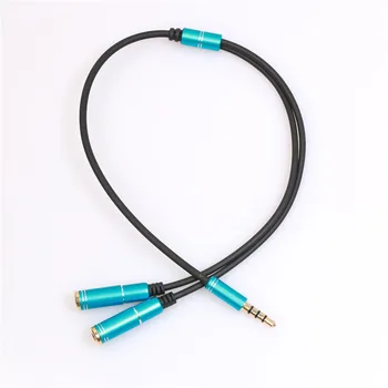 

DOITOP 3.5mm Audio Stereo Y Splitter Cable 1 Male to 2 Port 3.5mm Female for Earphone Headset Micphone Splitter Adapter Cable 25