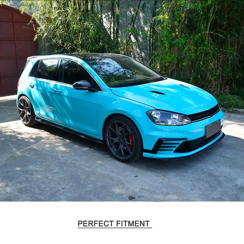 Комплект кузова переднего бампера для Volkswagen VW GOLF VII 7 MK7 GTI / R Rline без краски из ПУ 2014