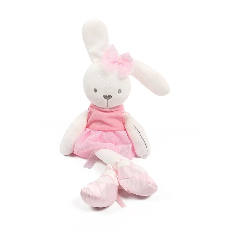 46cm Sleeping Dolls Soft Plush Toys Bunny Stuffed &Plush Animal Baby Infants Cute Rabbit For Boys Girls Children Birthday Gift