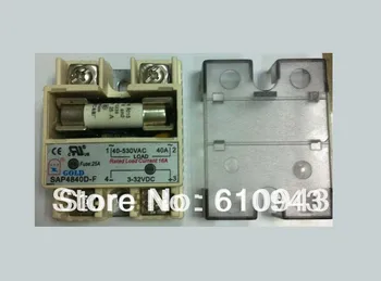 

Free shipping10A SSR with fuse SSR,input 3-32V DC output 40-480VAC single phase ssr