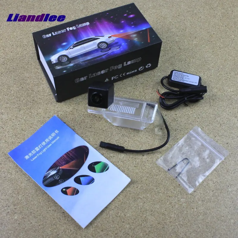 Liandlee для Nissan Almera/ПОДЛИННОЕ устройство слежения за автомобилем Cauda лазерные Противотуманные фары Предотвращение столкновений Предупреждение свет Противотуманные фары для безопасного вождения