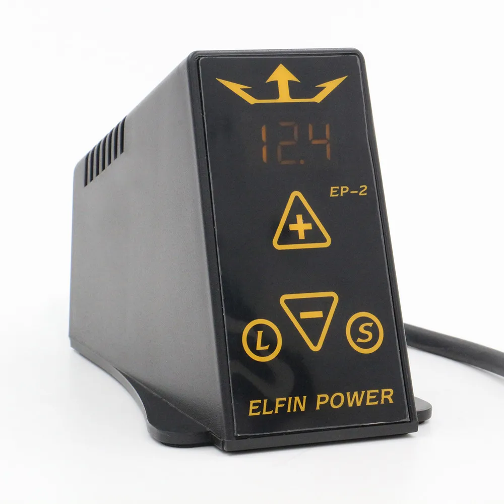 

Professional LCD Tattoo Power Supply EP-2 Digital Power Bank With Adaptor For Coil Rotary Tattoo Machine