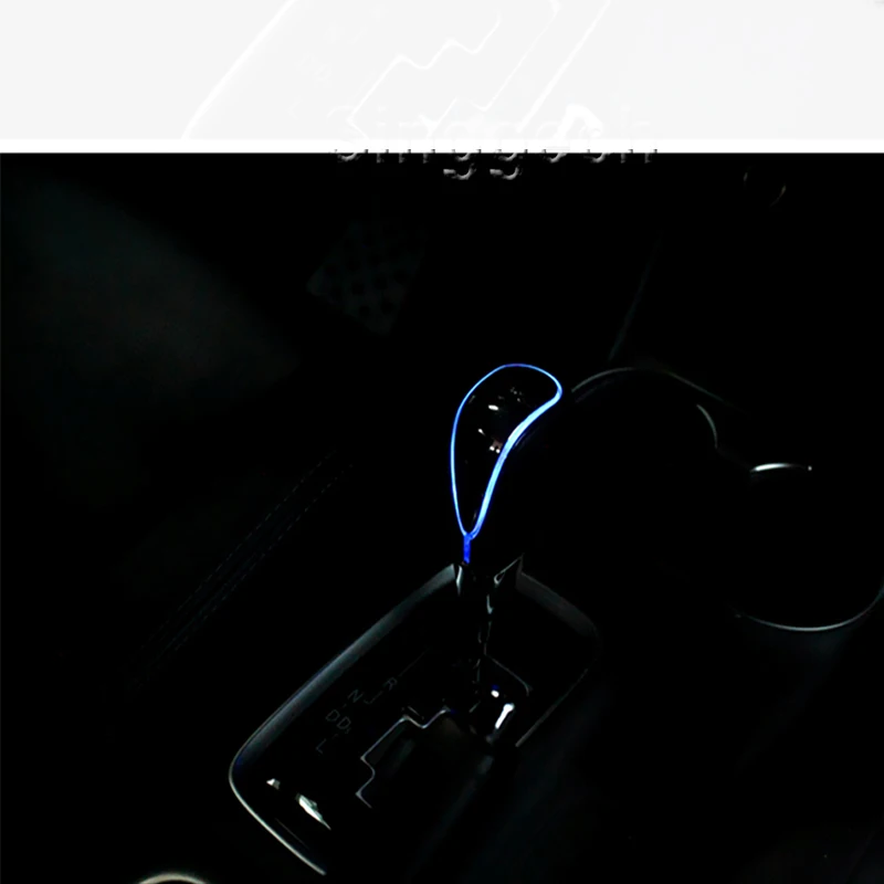 BOOMBLOCK Авто ручка переключения передач сенсорный датчик Красочный Светодиодный светильник 5/6 скорость для Nissan Qashqai X-TRAIL Juke TIIDA Примечание March