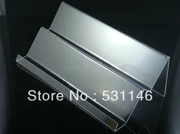 

Double layers long shelf Clear Acrylic Mobile cell phone display stand holder racks 20pcs/lot
