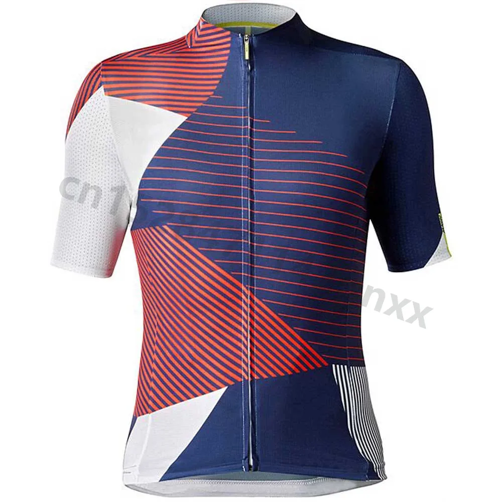 Mavic New Cycling Jersey pro team Bicycle Clothing Summer Short Sleeve Quick Dry MTB Bike Jersey Breathable Cycling Wear