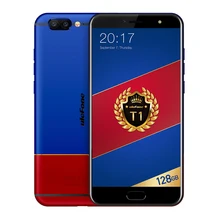Ulefone T1 Premium Edition 4 г телефон 5.5 дюймов helio P25 Восьмиядерный 6 ГБ Оперативная память 128 ГБ Встроенная память спереди touch Сенсор двойной сзади Камера телефон