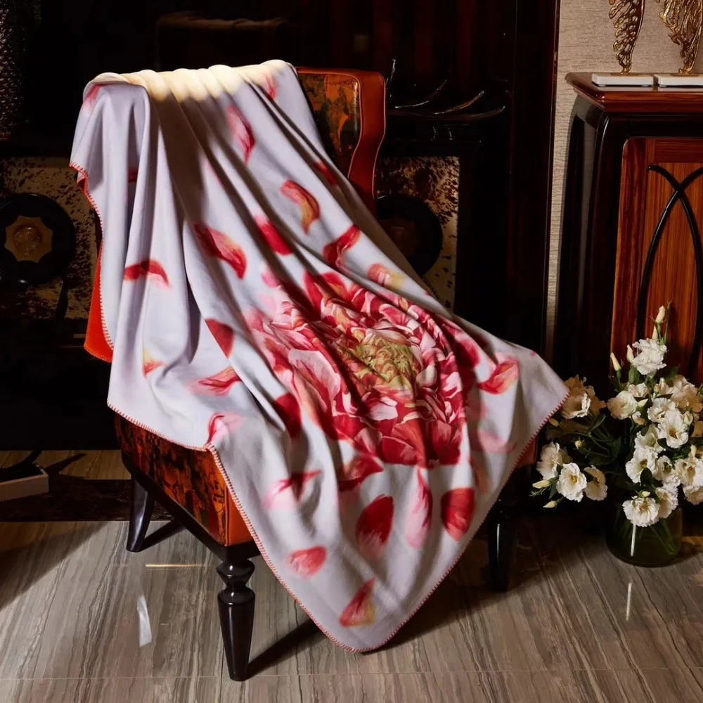 

6 designs of Galaxy Green Cosmic Kitten Throw Blanket