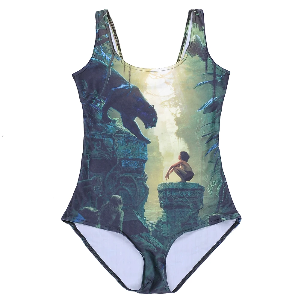 2016 Summer Drop shipping Sexy Beach Wear Swimsuit Fantasy Forest