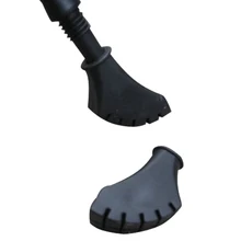 Трость альпеншток треккинг полюс резиновая головка защитный чехол для пеших прогулок mouteneering