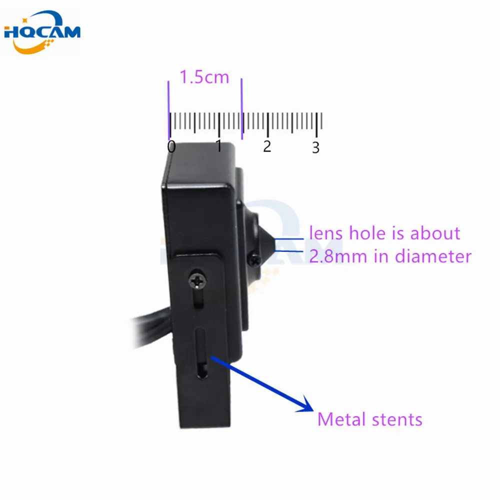 HQCAM 2,8 мм объектив Мини ip камера 720P домашняя система безопасности cctv камеры скрытого видеонаблюдения небольшой hd внешний микрофон onvif 2,0 Видео p2p cam