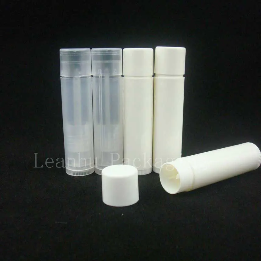 DIY 5g lip balm plastic tubes container ,empty lip balm containers,high
