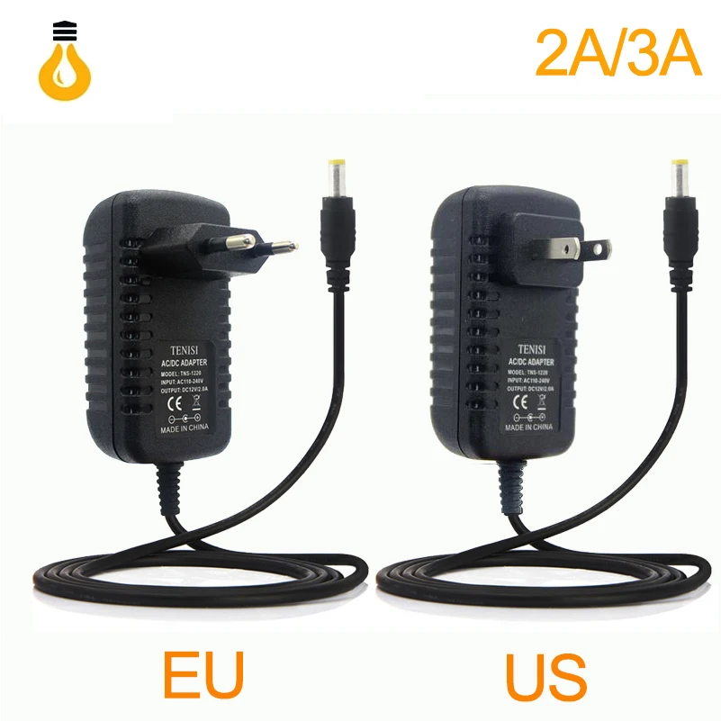 

2017 Security Charger AC100V - 240V To DC12V 2A 24W Lighting Transformer Switch Power Supply Charger Adapter For 5050 3528 strip