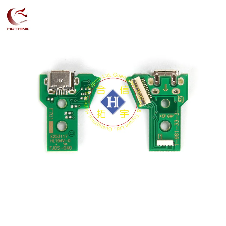 HOTHINK USB порт для зарядки розетка плата JDS 040 V 4 0 контроллера PS4 pro Dualshock запасные