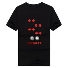 The Code For Contra Retro, Video Game t-shirt MANY COLORS & SIZES Fashion T SHIRT 1025-5