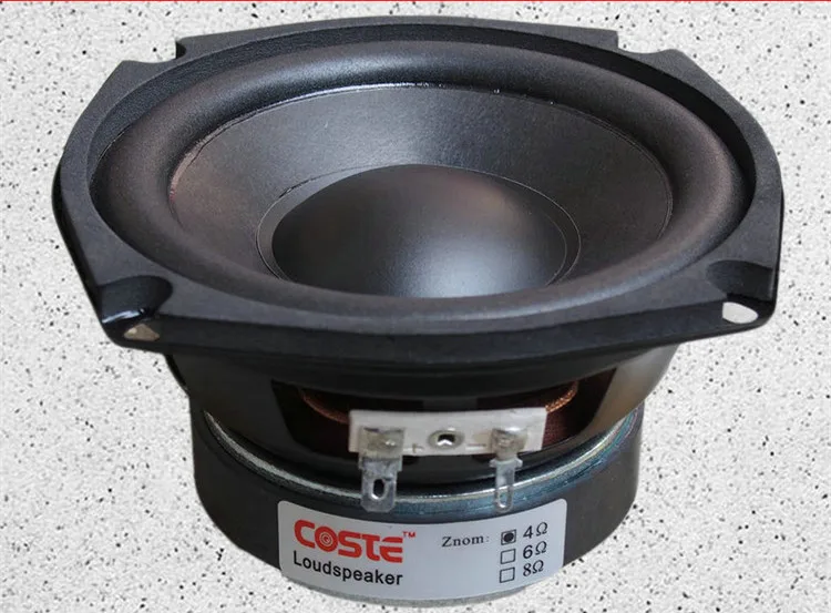 

Ultra high performance 4.5 inch large magnet paper cone hifi woofer speaker horn