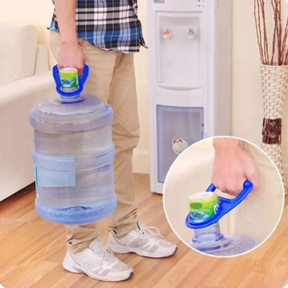Práctica de agua embotellada cubo fácil de llevar titular de mango herramienta utensilios de cocina Práctica de agua embotellada cubo fácil de llevar titular de mango herramienta utensilios de cocina
