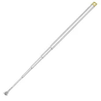 

307mm 12" 5 Sections Telescopic Antenna Remote Aerial for FM Radio TV