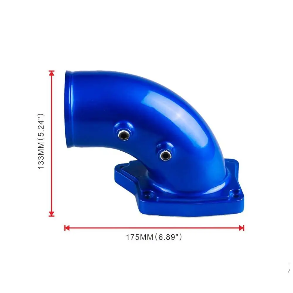 Коленчатая труба для впускного устройства для 2003-2007 для Ford 6.0L Powerstroke Дизель F250 F350 tv Delete