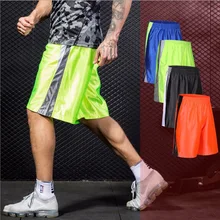MA55 шорты для бега, мужские быстросохнущие спортивные шорты для футбола, марафона, спортзала, пробежки с карманами для мужчин, спортивная одежда, флуоресцентная