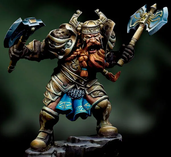 [Loong Way Miniatures] Andrea Miniatures Grandar Firebeard 54 мм Металлические Миниатюрные