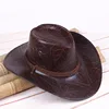 Game Red Dead Redemption 2 Cowboy Hat Cosplay Costume Prop Hats Leather Unisex ► Photo 3/3