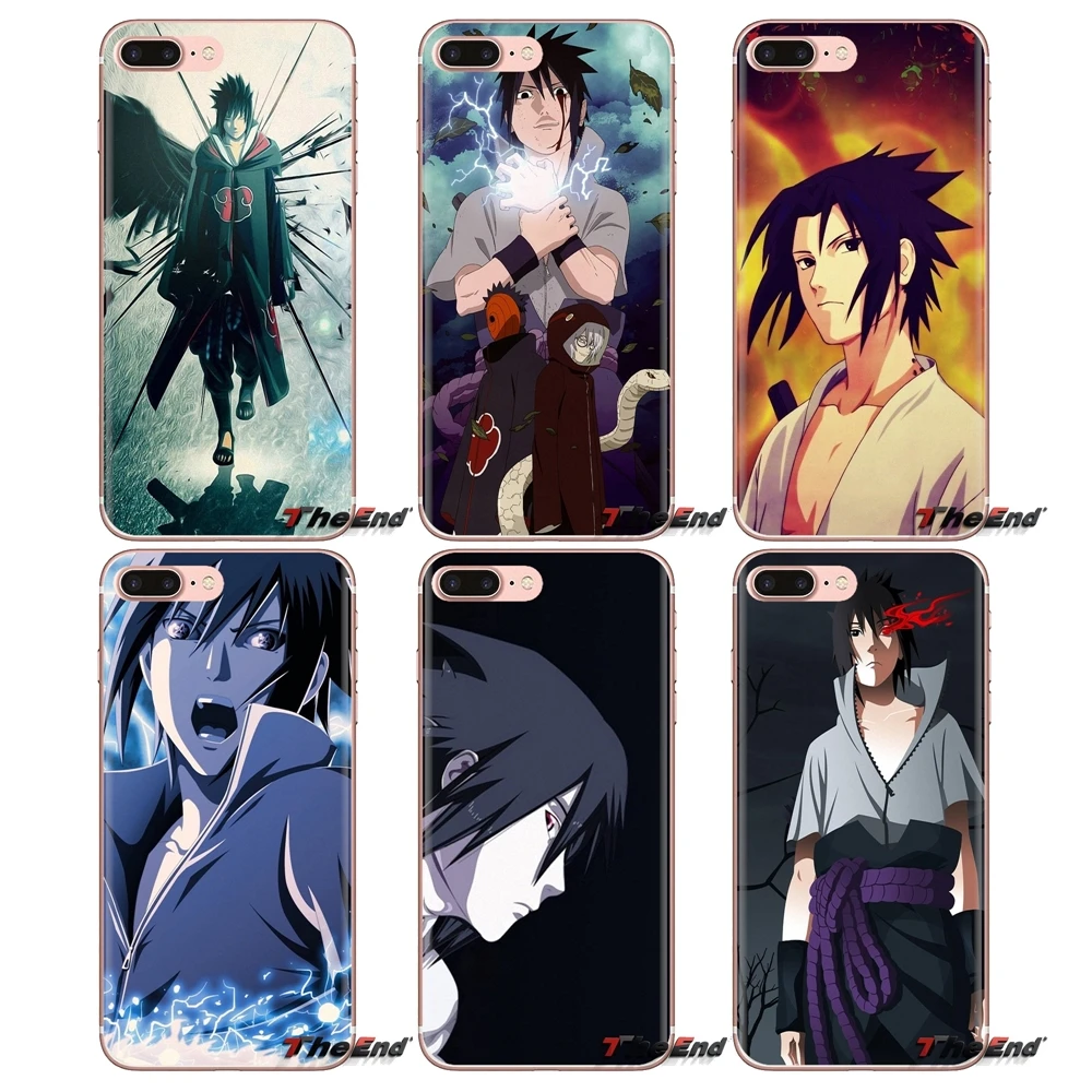 For Samsung Galaxy J1 J2 J3 J4 J5 J6 J7 J8 Plus 2018 Prime 2015 2016 2017 Soft Transparent Cases Covers naruto sasuke uchiha |